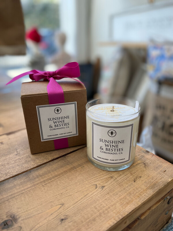 Candle - Sunshine Wine & Besties 11 Oz