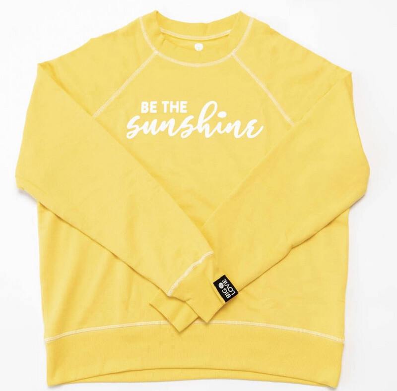 Be The Sunshine Tri Blend Sweatshirt XL