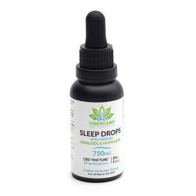 750mg Sleep Drops CBD Tincture - Unflavored