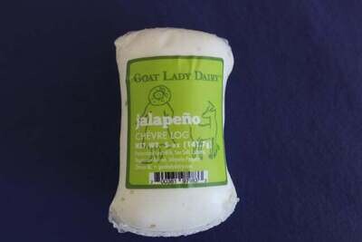 Jalapeño Chèvre Log- Goat Lady Dairy