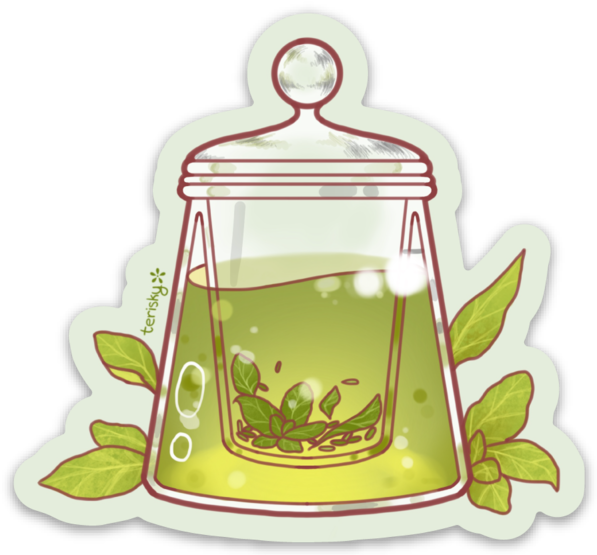 Tea Leaves Sticker