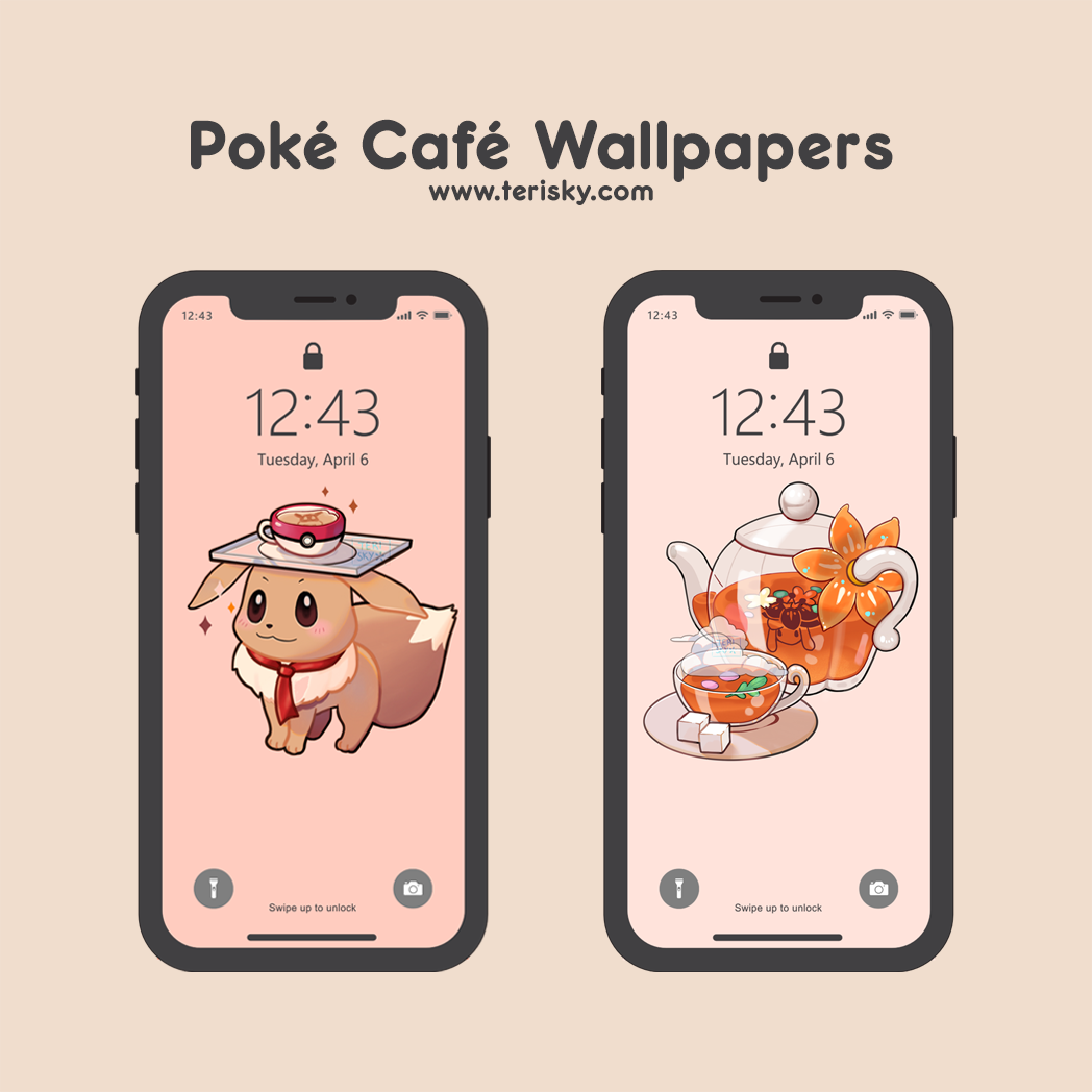 Wallpaper Pack: Poké Café