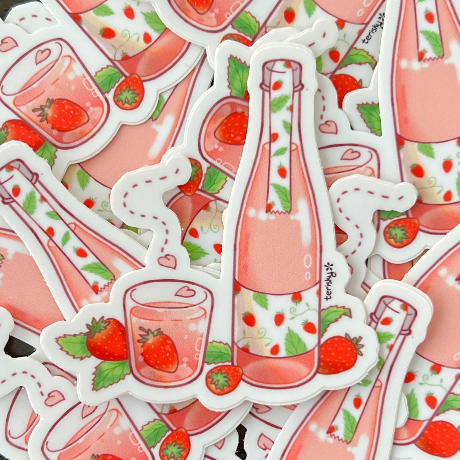 Strawberry Nigori Sticker