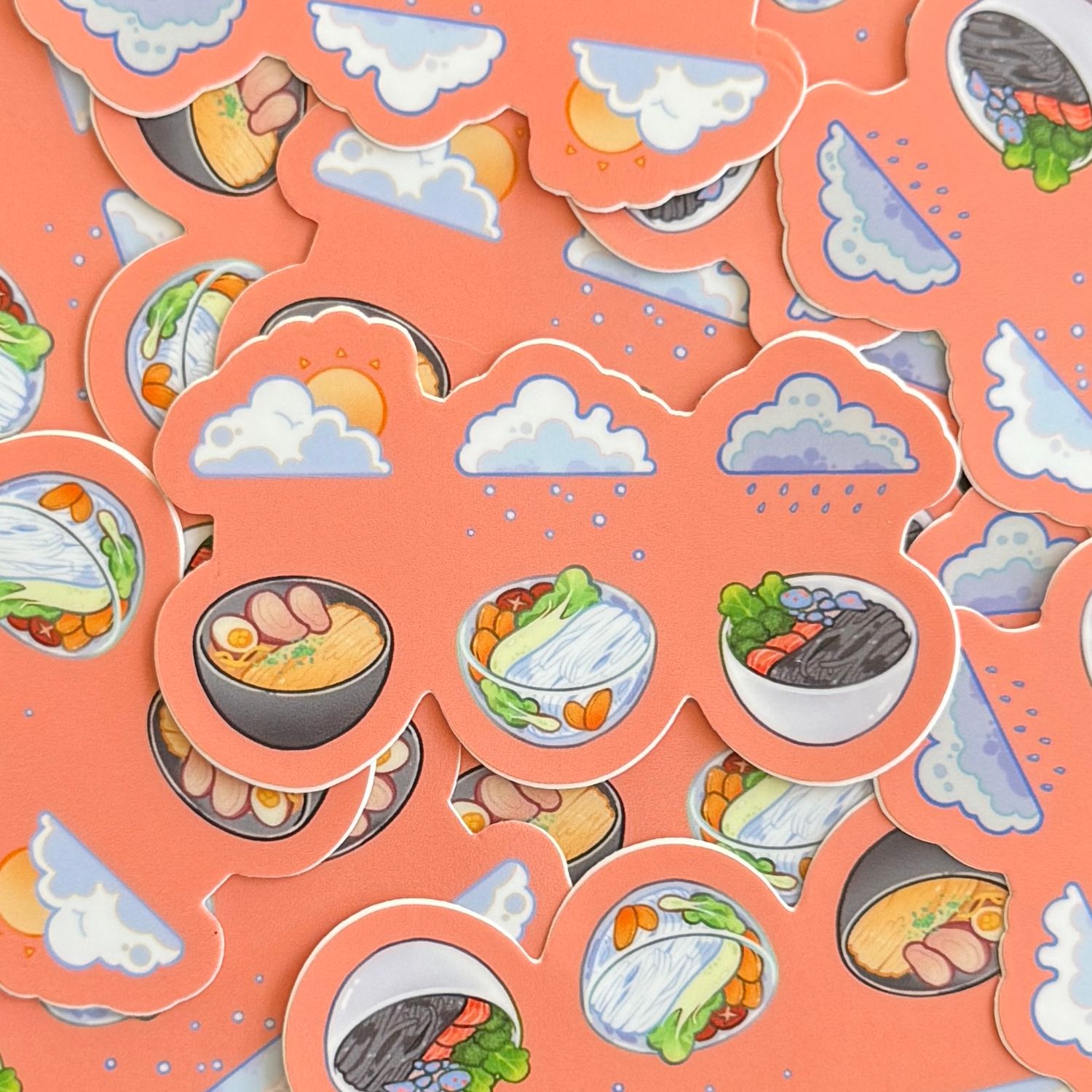 Cloud Ramens Sticker