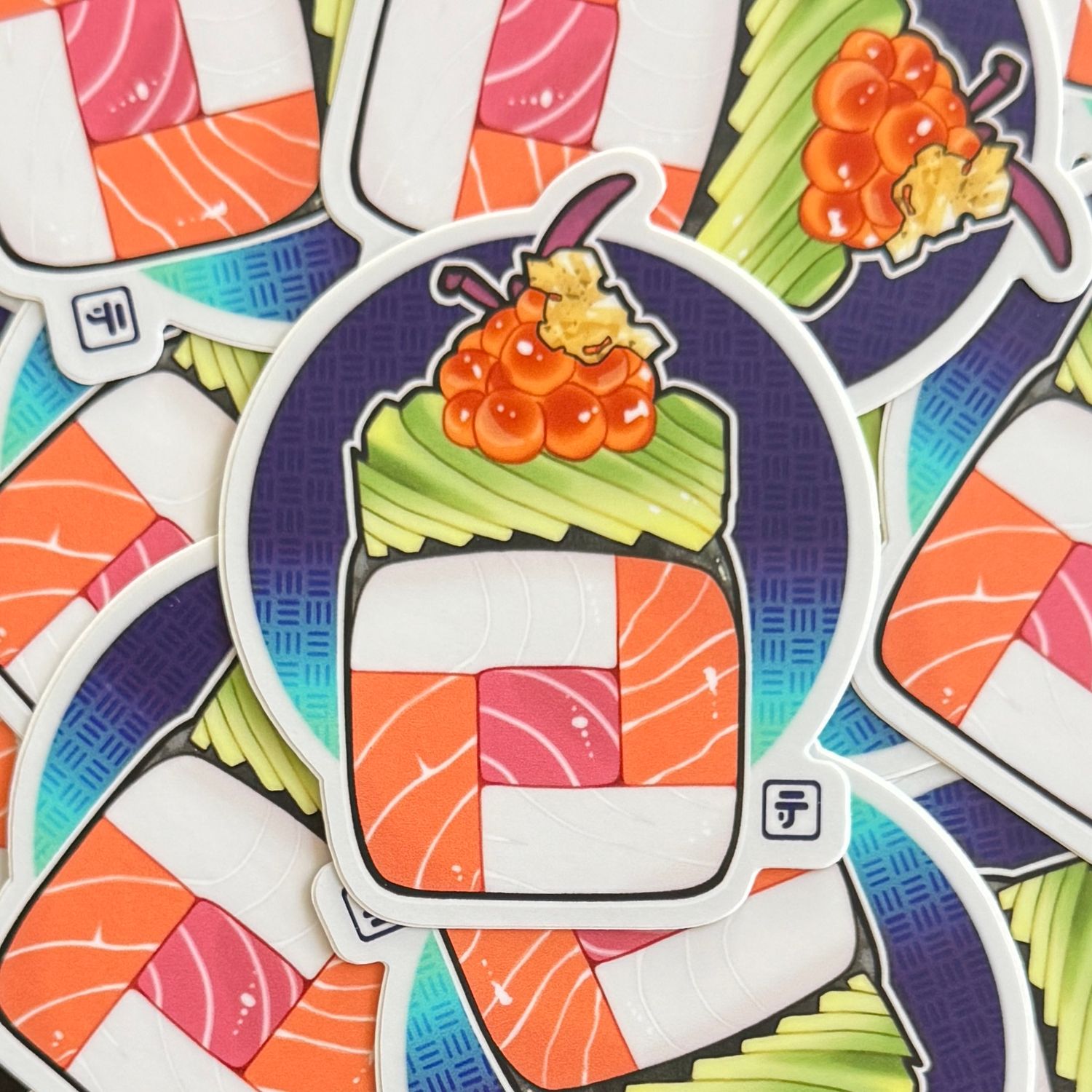 Sashimi Roll Sticker