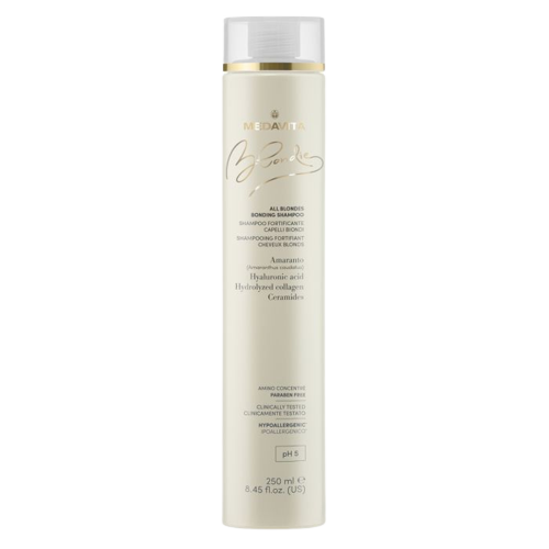 Medavita All Blondie - Shampoing fortifiant cheveux blonds