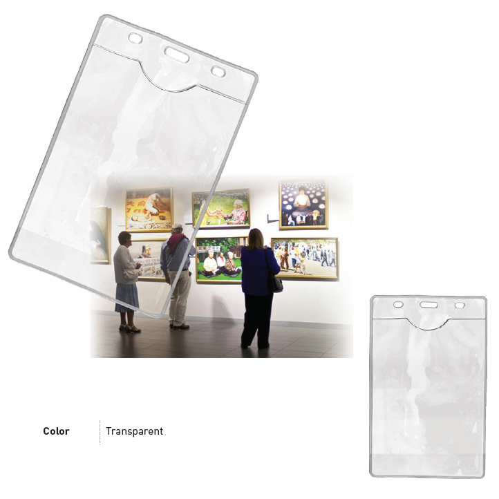 Exhibition Transparent Card Holder