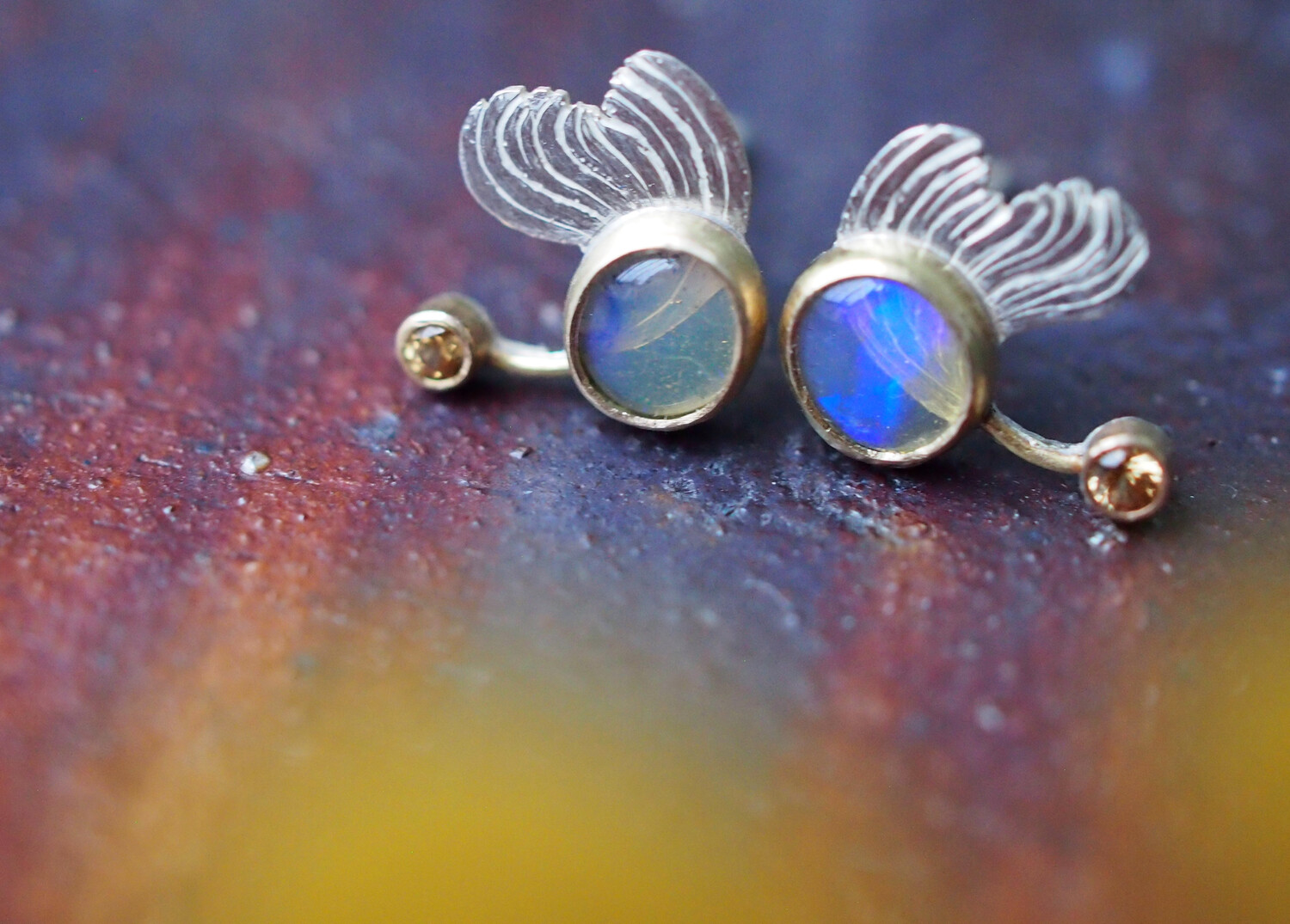 Autumn Gold earrings