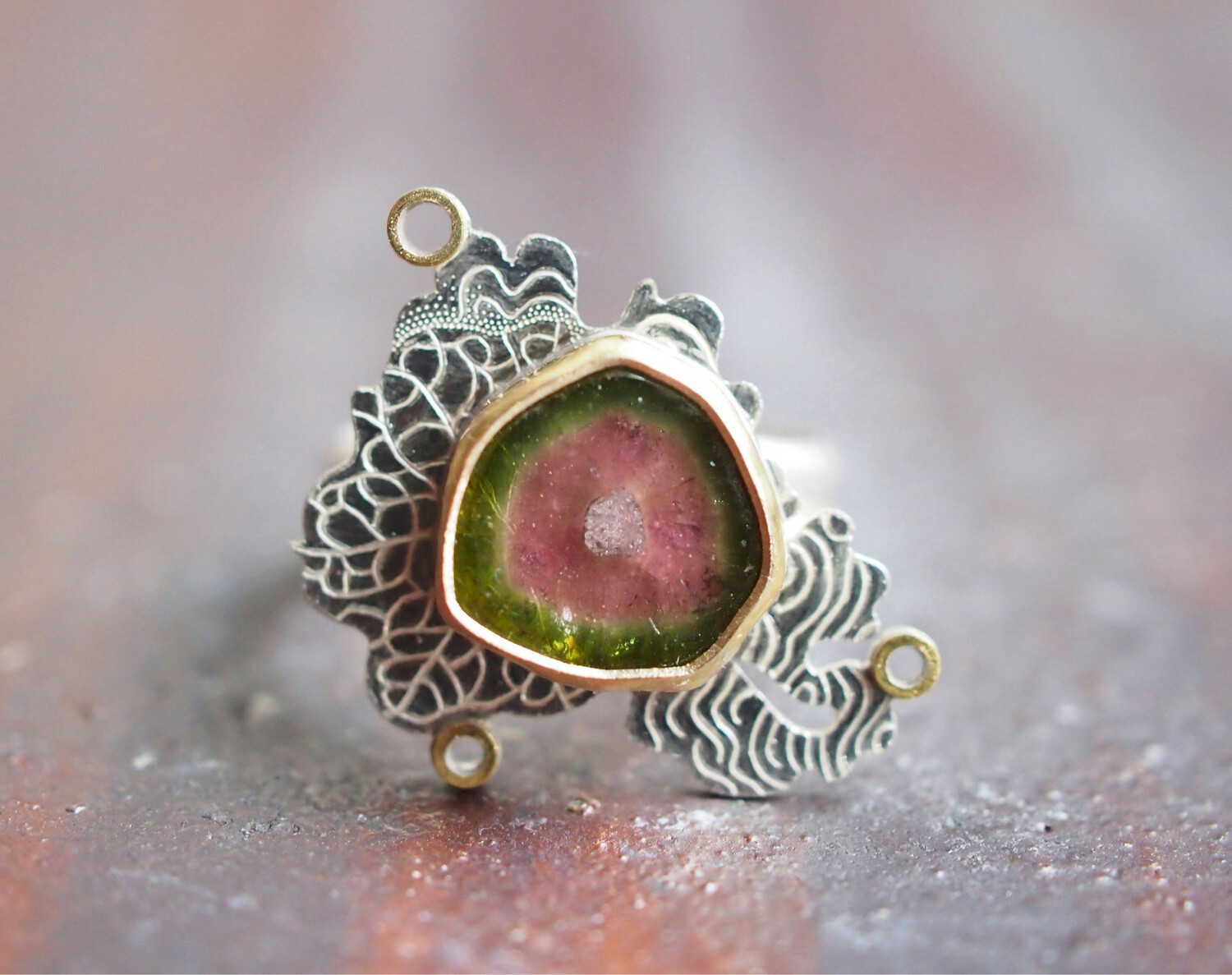 Vine ring 。Size US 6.5
