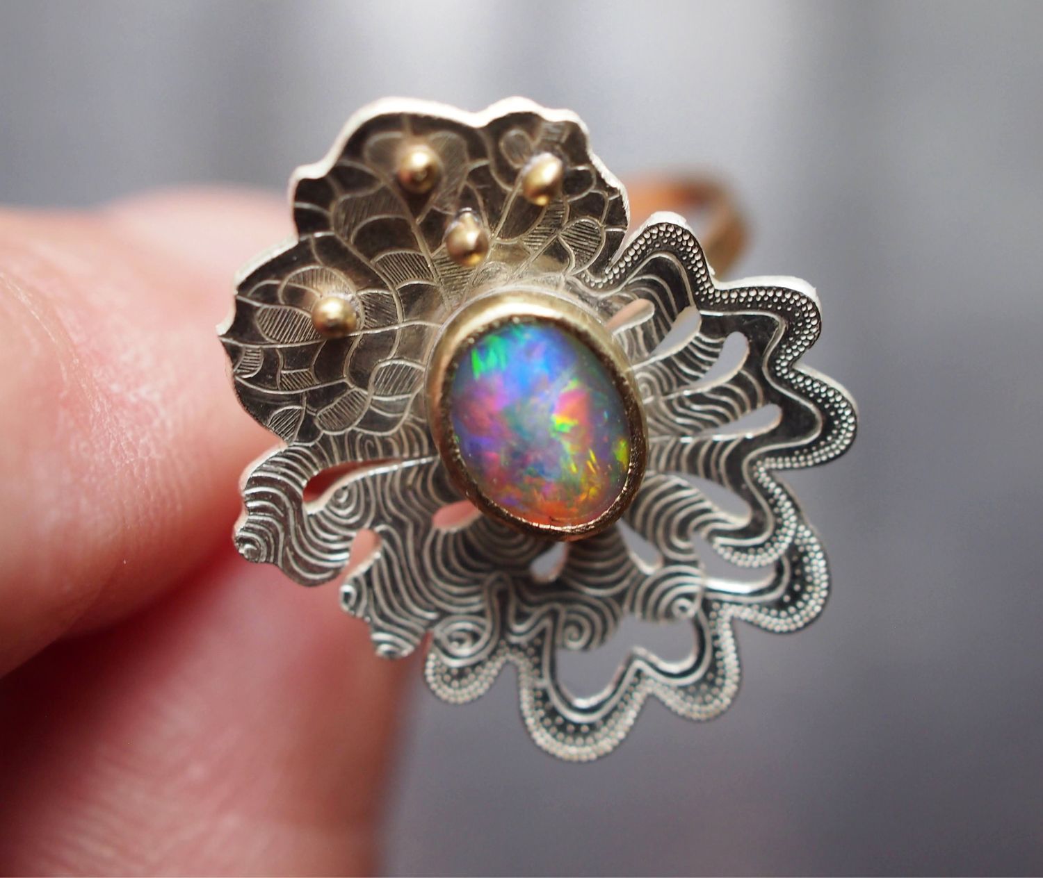 Petrichor II ring | size US 6.5