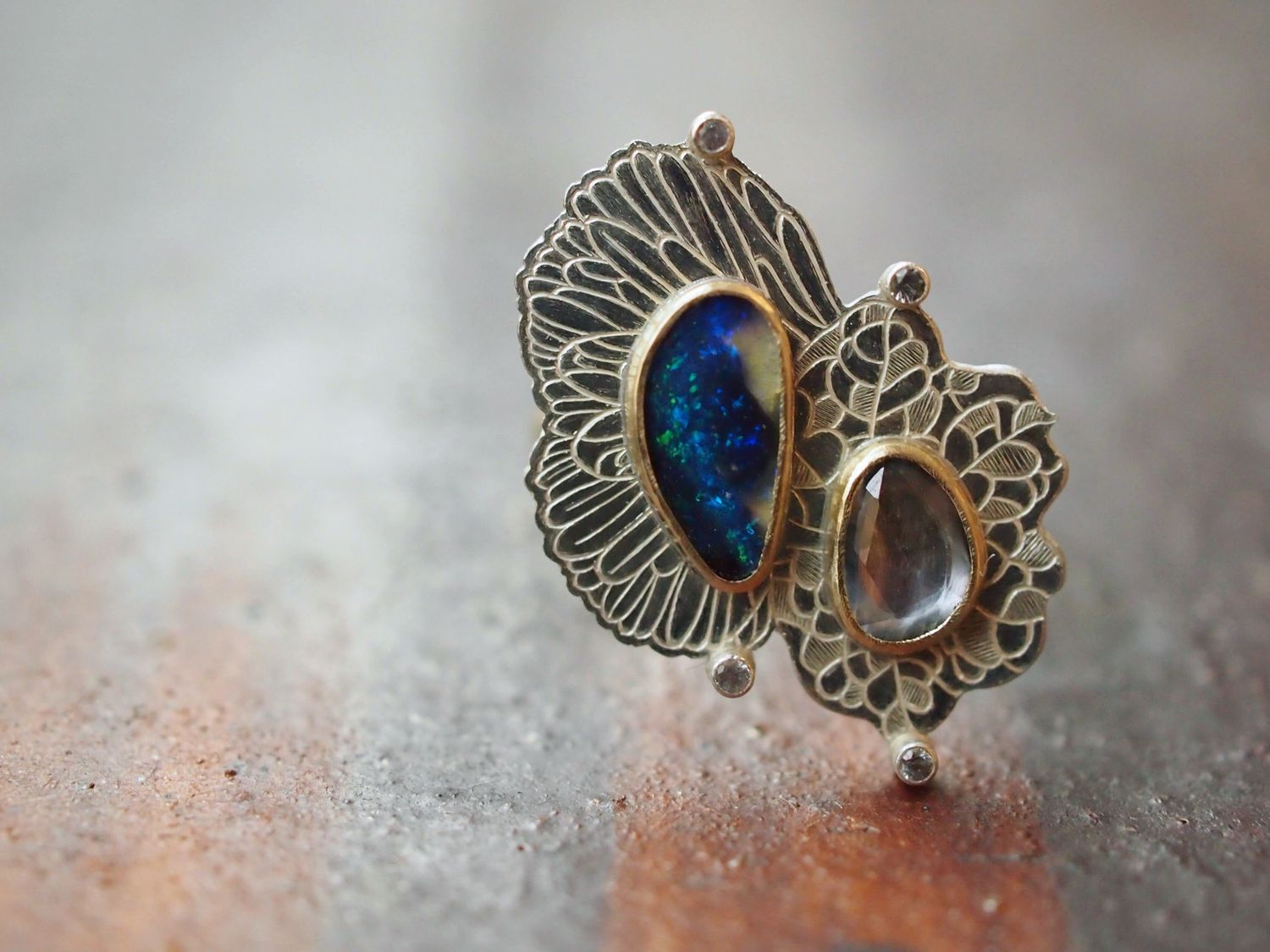 Flutter ring | size US 6.5