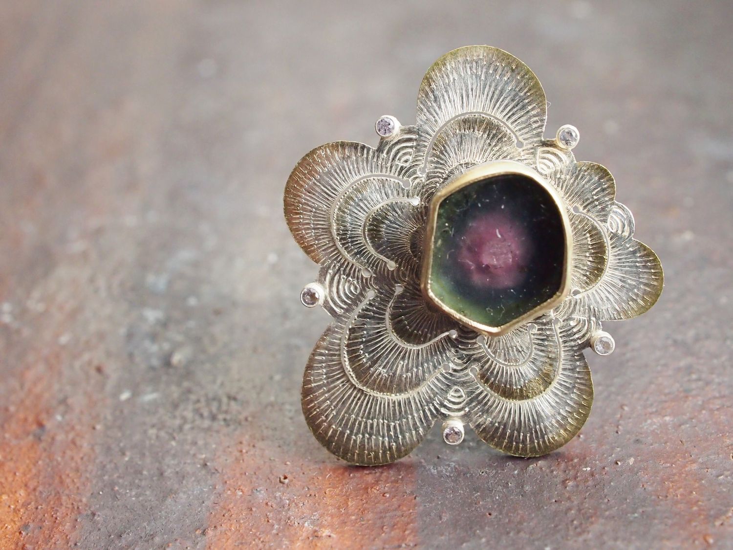 花壇 Kadan II ring。 US 6.5
