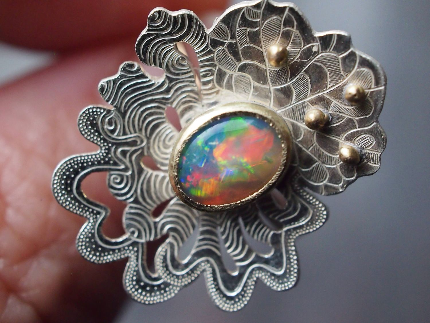 Petrichor II ring | size US 6.5
