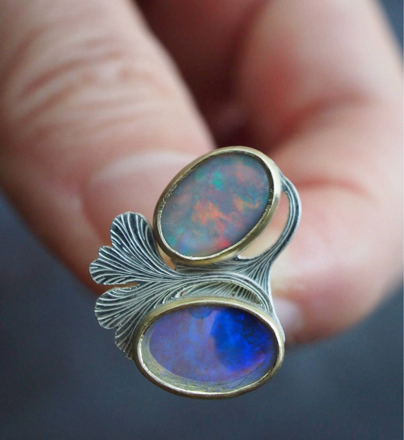 Autumn Gold II stud earrings