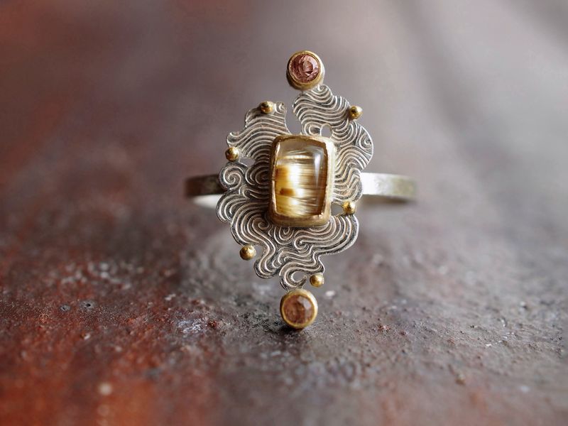 Peranakan IV ring | US 6.75