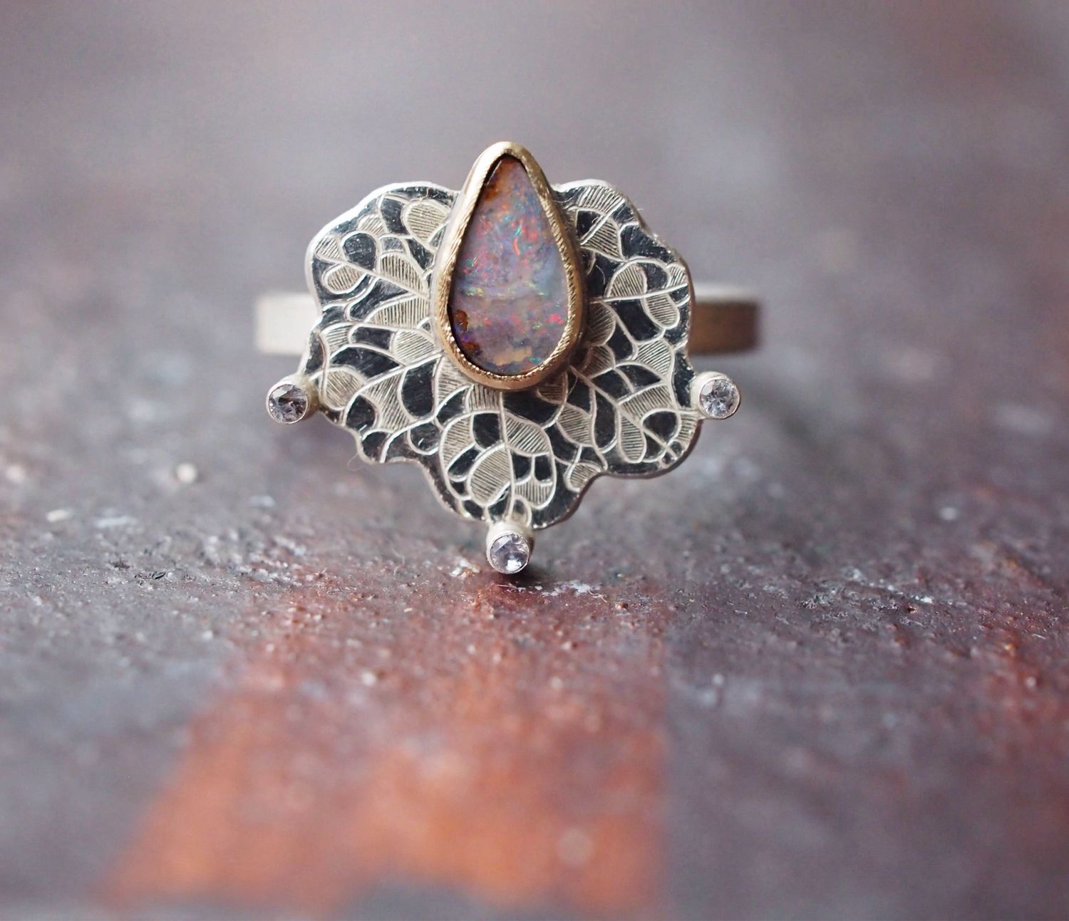 Embun III ring。US 6.75