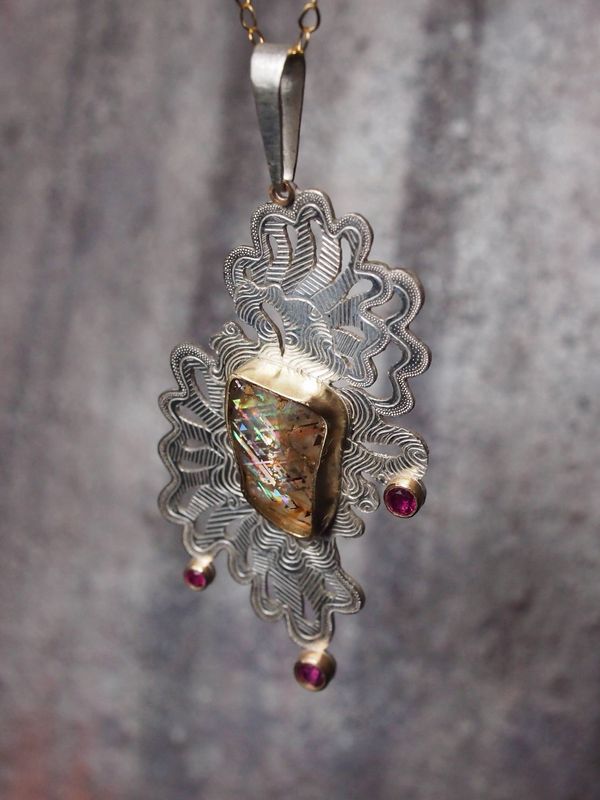 Batik III necklace