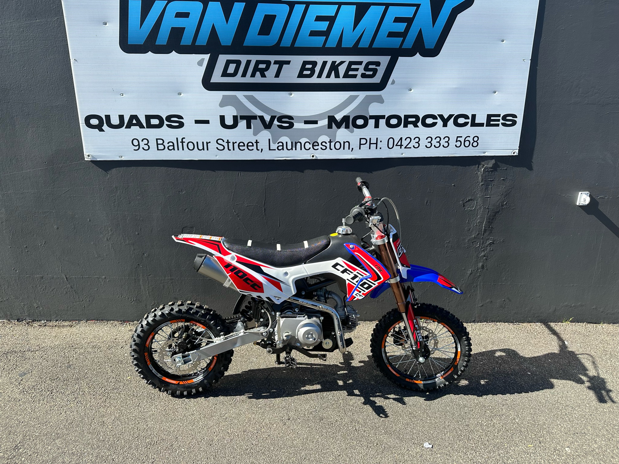 van diemen dirt bikes