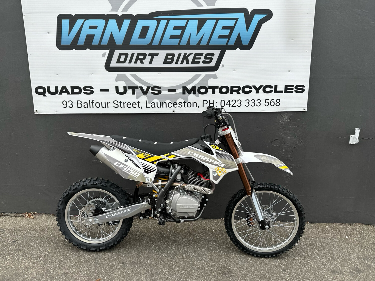 Crossfire CF250 Grey/Yellow