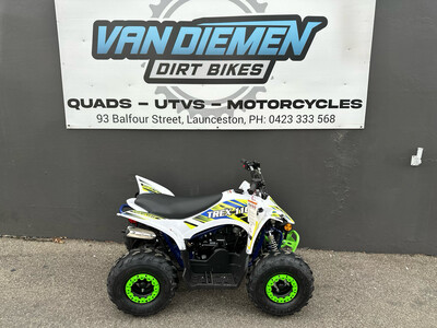 Crossfire Trex 110cc Quad Blue/White
