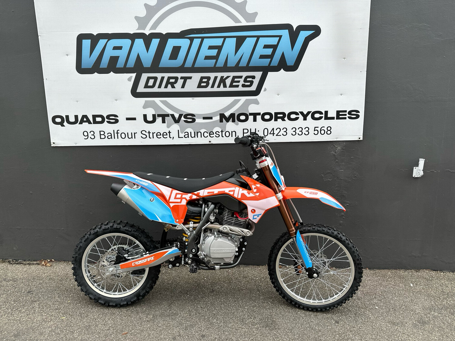 Crossfire CF250 Orange/Blue