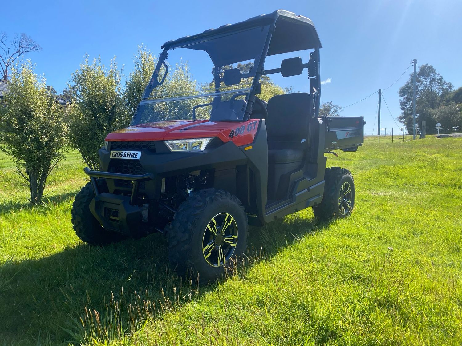Crossfire Utv 400GT Red