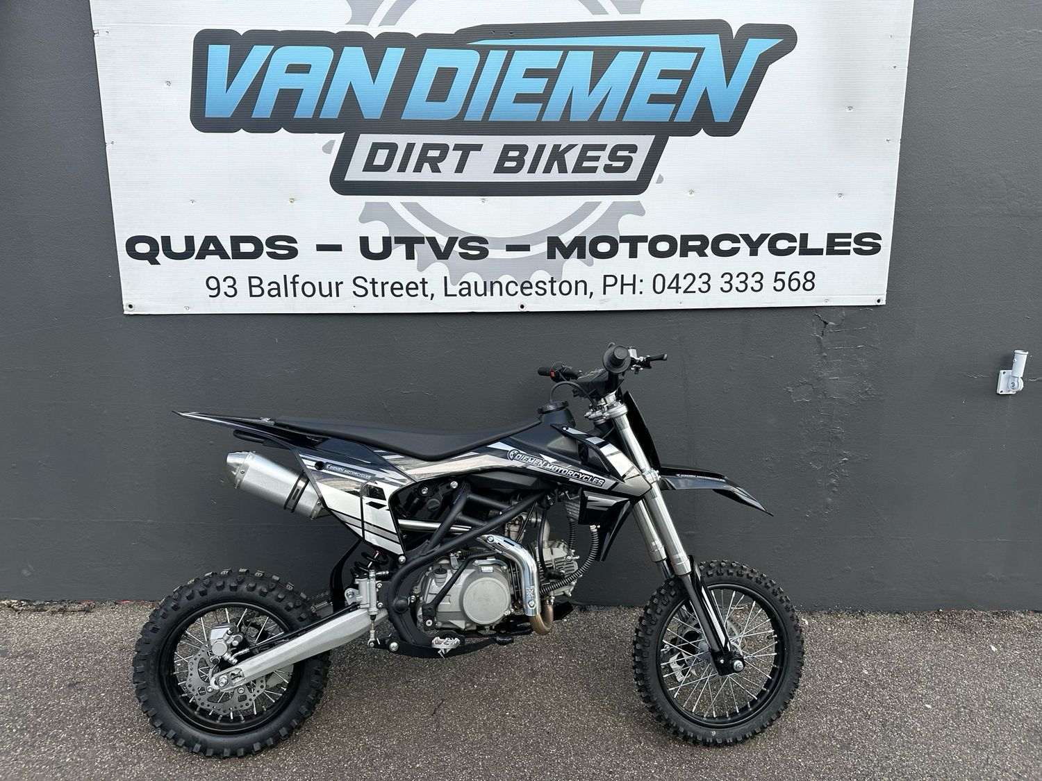 Diemen Motorcycles DM140 Small Wheel