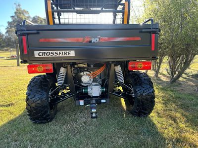 Crossfire Utv E10 Electric 4x4 White