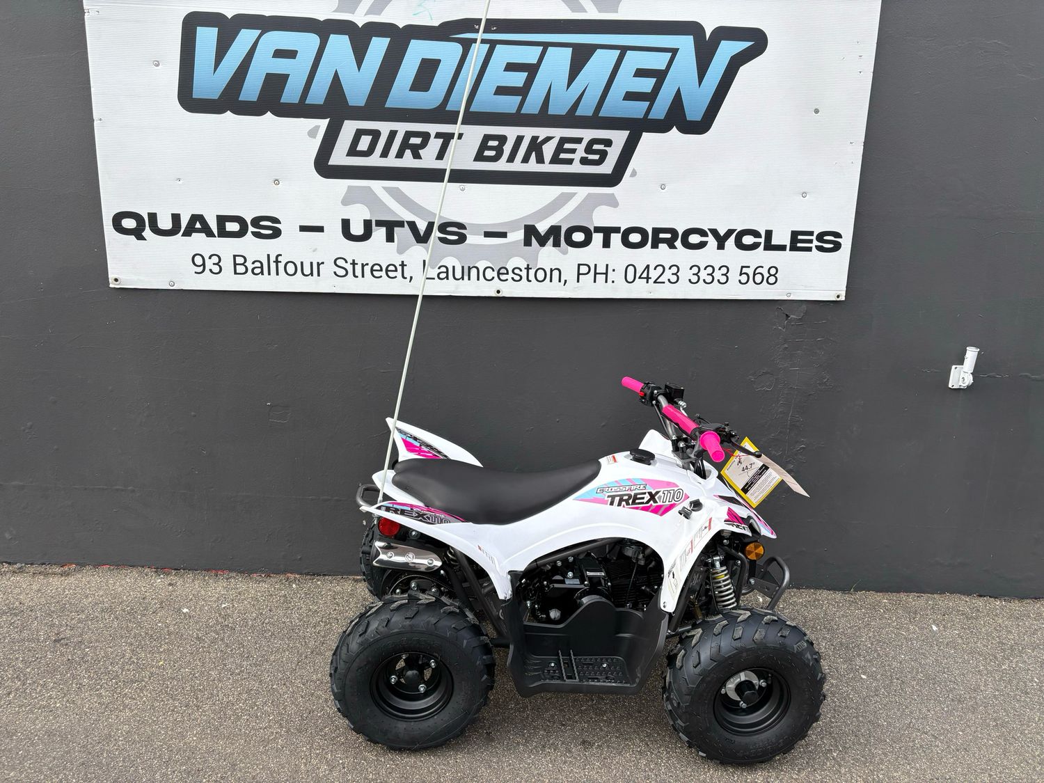 Crossfire Trex 110cc Quad Pink