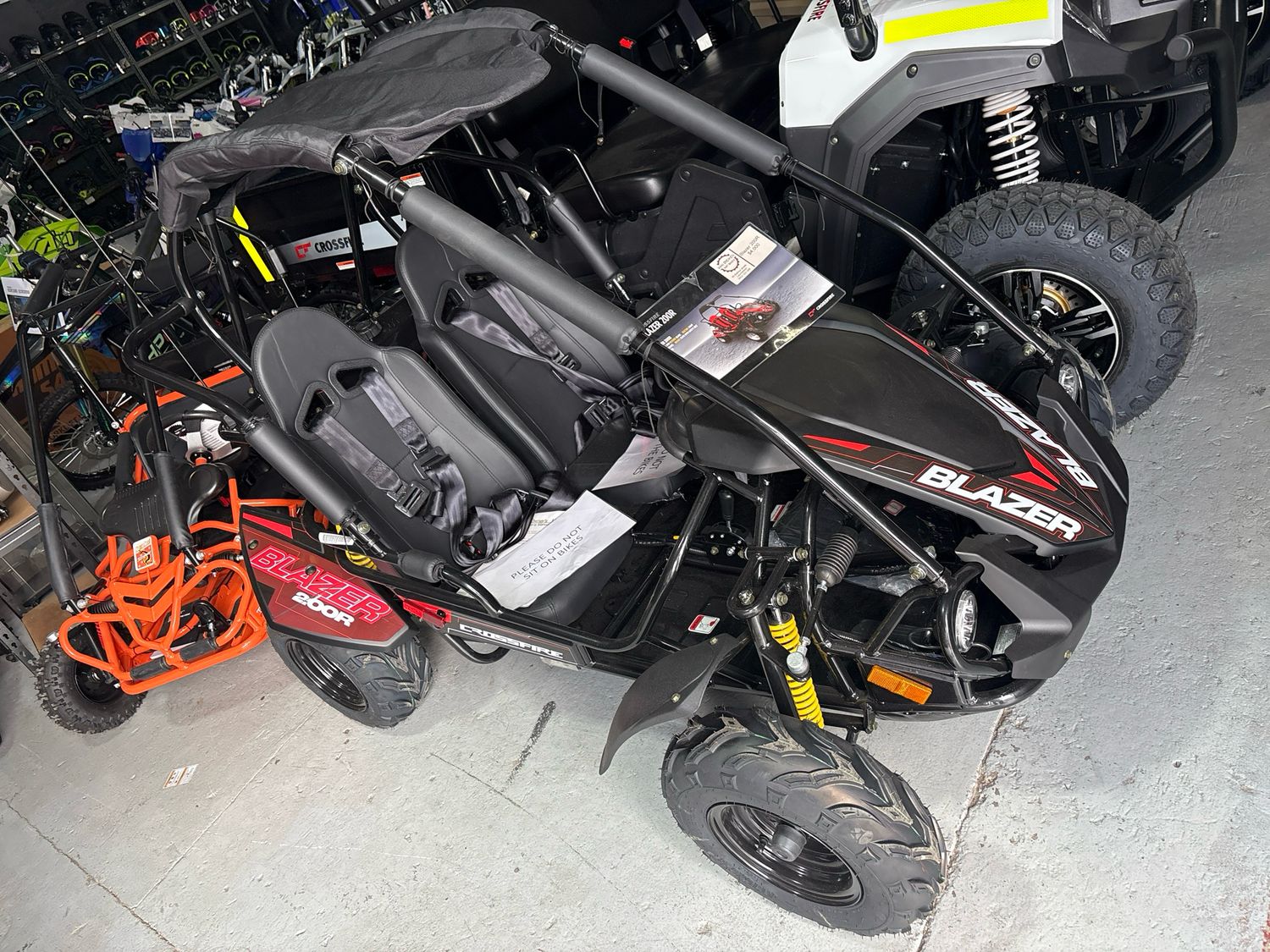 Crossfire Blazer 200r Kids Buggy Black