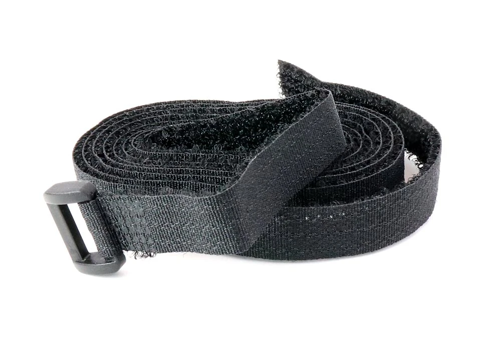 Run the strap through the Ventisit material on the back side
