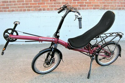 Hp Velotechnik with Ventisit seat cushion from Zach Kaplan Cycles
