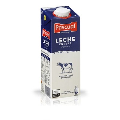 Leche entera PASCUAL.
