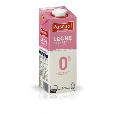 Leche desnatada 0% materia grasa de PASCUAL.
