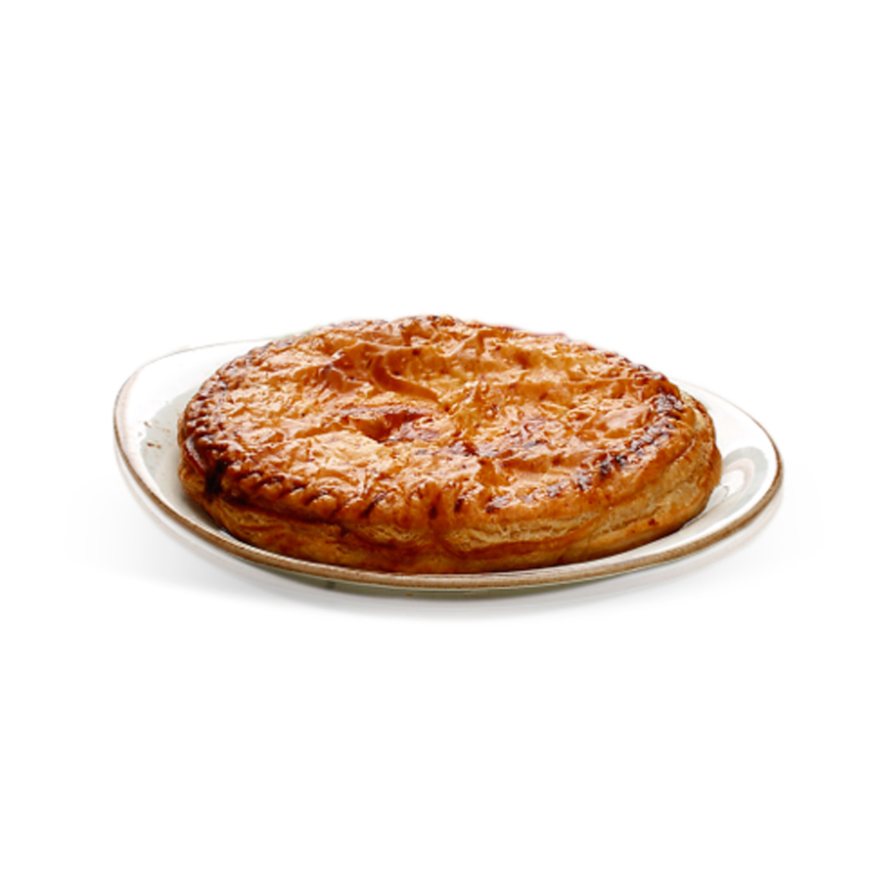 Empanada de queso de cabra y cebolla caramelizada