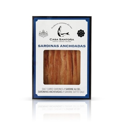 Sardina anchoada de Santoña CASA SANTOÑA.