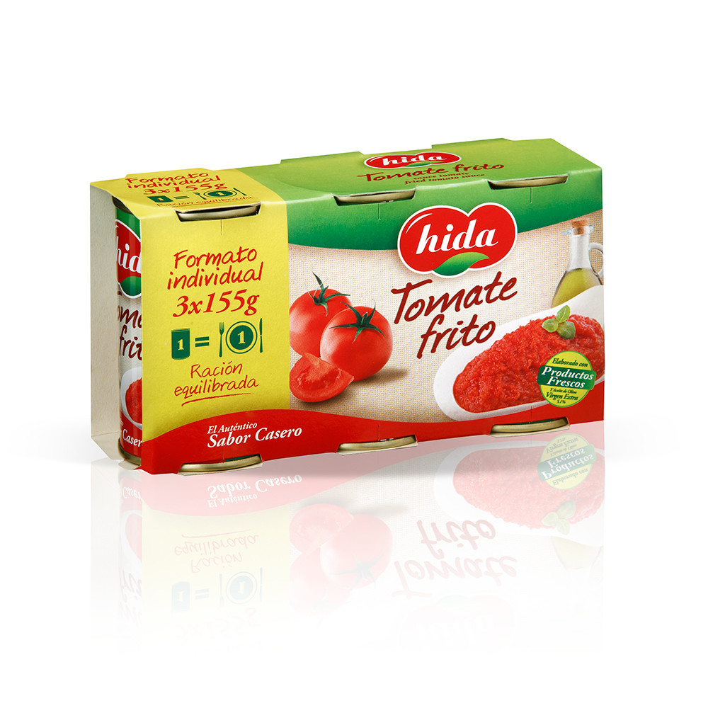 Tomate frito HIDA (pack 3).