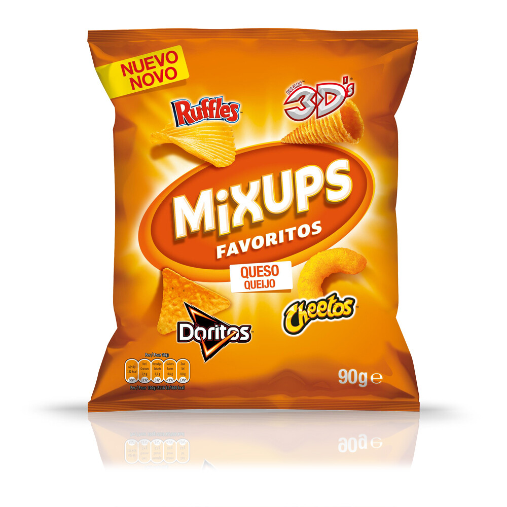 Cheetos MIXUPS sabor queso.