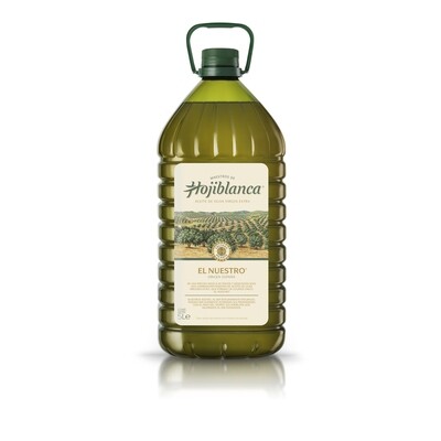 Aceite de oliva virgen extra HOJIBLANCA (5 litros).