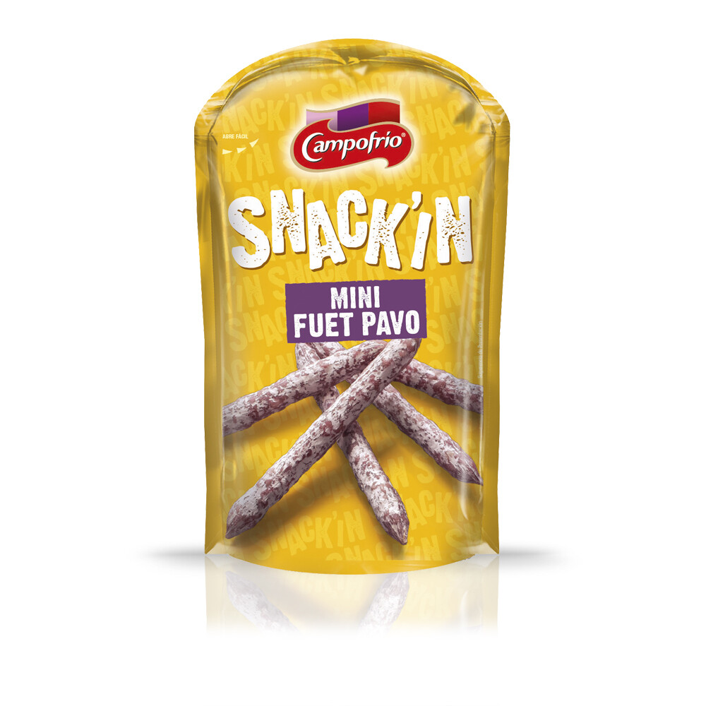Mini fuet de pavo SNACK&#39;IN de CAMPOFRÍO.
