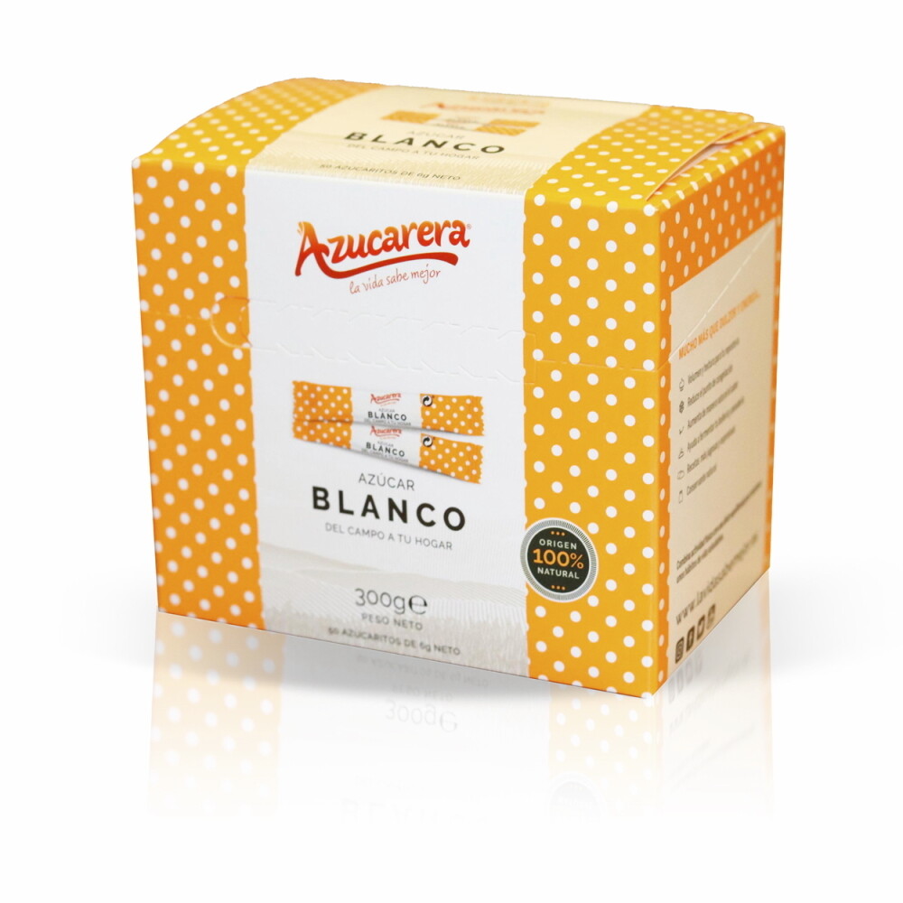 50 azucarillos de azúcar blanco AZUCARERA