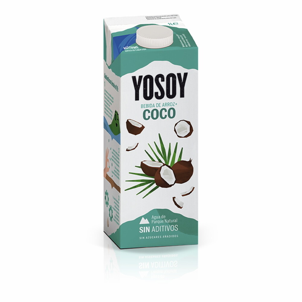 Bebida de arroz y coco YOSOY.