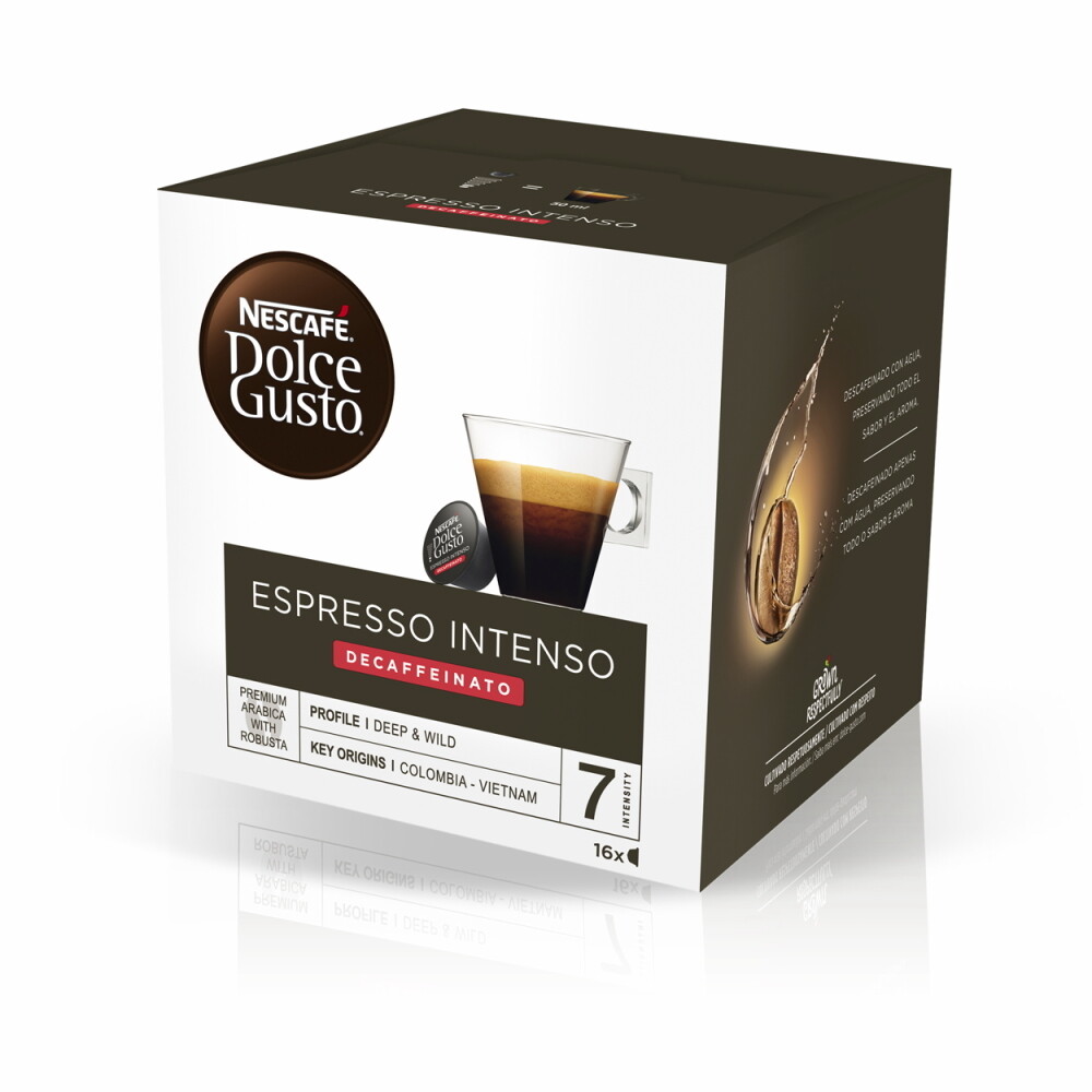 Espresso intenso decaffeinato DOLCE GUSTO.