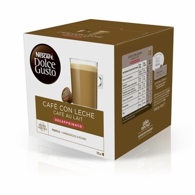 Café con leche decaffeinato DOLCE GUSTO.
