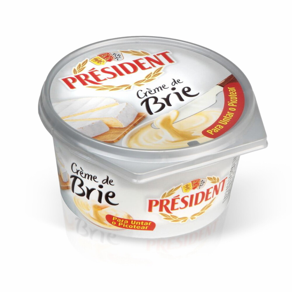 Crema de queso brié de PRÉSIDENT.
