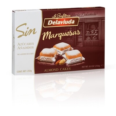 Marquesas sin azúcar DELAVIUDA 250 g.