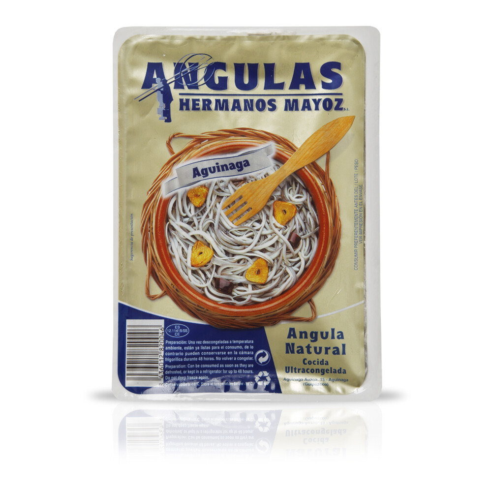 Angulas serie oro AGUINAGA 100 g. (Congeladas)