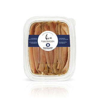 Anchoas 0 cero CASA SANTOÑA.