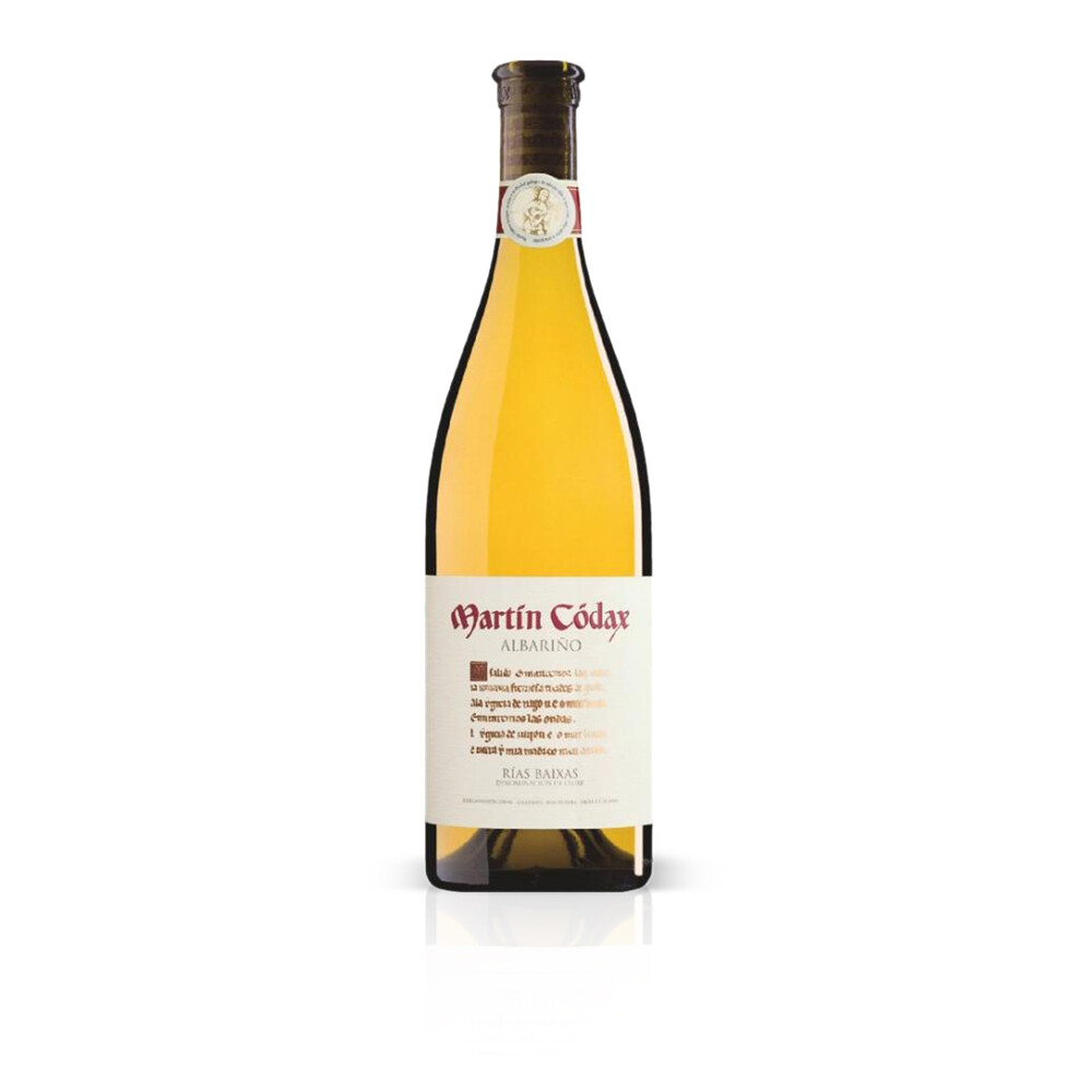 Vino blanco albariño D.O. Rías Baixas MARTÍN CODAX, 75 cl.