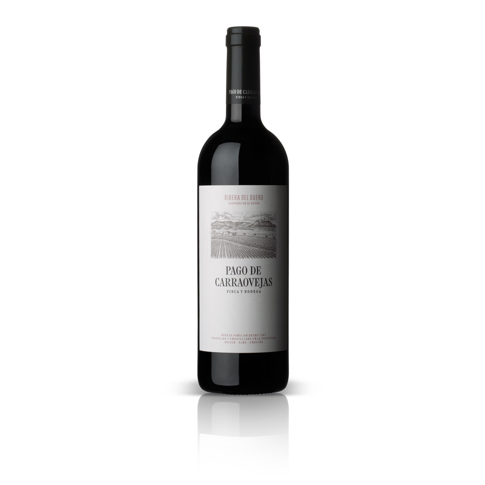 Vino tinto D.O. Ribera de Duero PAGO DE CARRAOVEJAS, 75 cl.